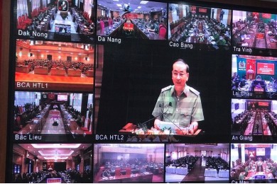 Bộ Công an tổ chức Hội nghị trực tuyến về công tác tuyển sinh Công an nhân dân năm 2022