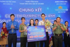 Tuổi trẻ Trường Đại học An ninh nhân dân hưởng ứng Lễ Khai mạc Cuộc thi Olympic Tiếng Anh dành cho cán bộ trẻ, lần thứ III năm 2021
