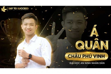 Học viên Trường Đại học An ninh nhân dân đạt giải Á quân Cuộc thi hùng biện Say To Succeed lần X năm 2021