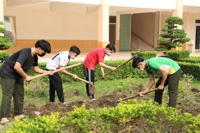 Đoàn viên, thanh niên Trường Đại học An ninh nhân dân tiếp tục tổ chức các hoạt động hưởng ứng Ngày Chủ nhật xanh