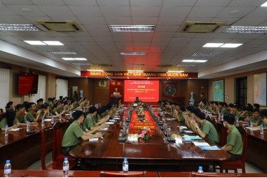Đoàn Trường Đại học An ninh nhân dân tổ chức Hội nghị giao ban tháng 5 năm 2022