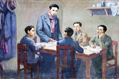 Tuổi trẻ Trường Đại học An ninh nhân dân tự hào 93 năm mùa Xuân có Đảng