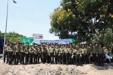 Tuổi trẻ Trường Đại học An ninh nhân dân ra quân hưởng ứng Ngày Chủ nhật xanh