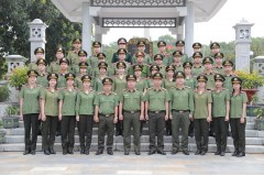 Trường Đại học An ninh nhân dân về nguồn tại vùng đất Tây Ninh anh hùng