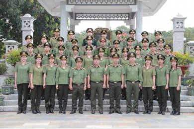 Trường Đại học An ninh nhân dân về nguồn tại vùng đất Tây Ninh anh hùng