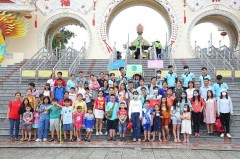 Trường Đại học An ninh nhân dân hưởng ứng Tháng hành động vì trẻ em và Ngày Gia đình Việt Nam năm 2022