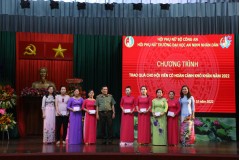 Hội Phụ nữ Trường Đại học An ninh nhân dân tổ chức Lễ họp mặt kỷ niệm 92 năm Ngày thành lập Hội Liên hiệp Phụ nữ Việt Nam, 12 năm Ngày Phụ nữ Việt Nam