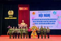 Cụm thi đua số 6 - Phụ nữ Công an nhân dân (khối các trường CAND) tổ chức Hội nghị sơ kết thực hiện phong trào thi đua và bàn giao đơn vị Cụm trưởng