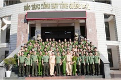 Lớp T04.TCCT.K2.KTT1 Quảng Ngãi tham quan Bảo tàng tổng hợp tỉnh Quảng Ngãi, Khu di tích vụ thảm sát Mỹ Lai (Sơn Mỹ) và Khu lưu niệm Thủ tướng Phạm Văn Đồng, Quảng Ngãi