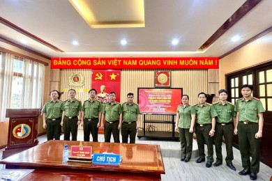 Trường Đại học An ninh nhân dân nghiệm thu sáng kiến  “Trang học liệu số lý luận chính trị”
