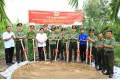 Trường Đại học An ninh nhân dân phối hợp Công an tỉnh Cà Mau khởi công xây dựng nhà nghĩa tình tại xã Tân Hưng, tỉnh Cà Mau