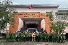 Trường Đại học An ninh nhân dân tổ chức nghiên cứu thực tế cho lớp đào tạo Trung cấp Lý luận chính trị khóa 2, hệ không tập trung, lớp thứ 8 tổ chức tại tỉnh Lâm Đồng (T04.TCCT.K2.KTT8.Lâm Đồng)
