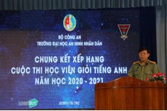 Chung kết xếp hạng cuộc thi học viên giỏi tiếng Anh năm học 2020-2021