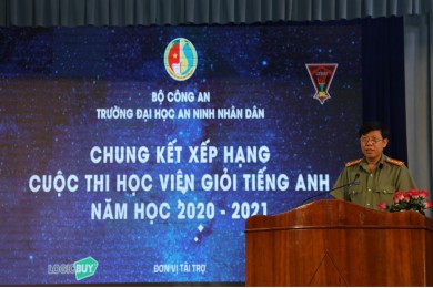 Chung kết xếp hạng cuộc thi học viên giỏi tiếng Anh năm học 2020-2021