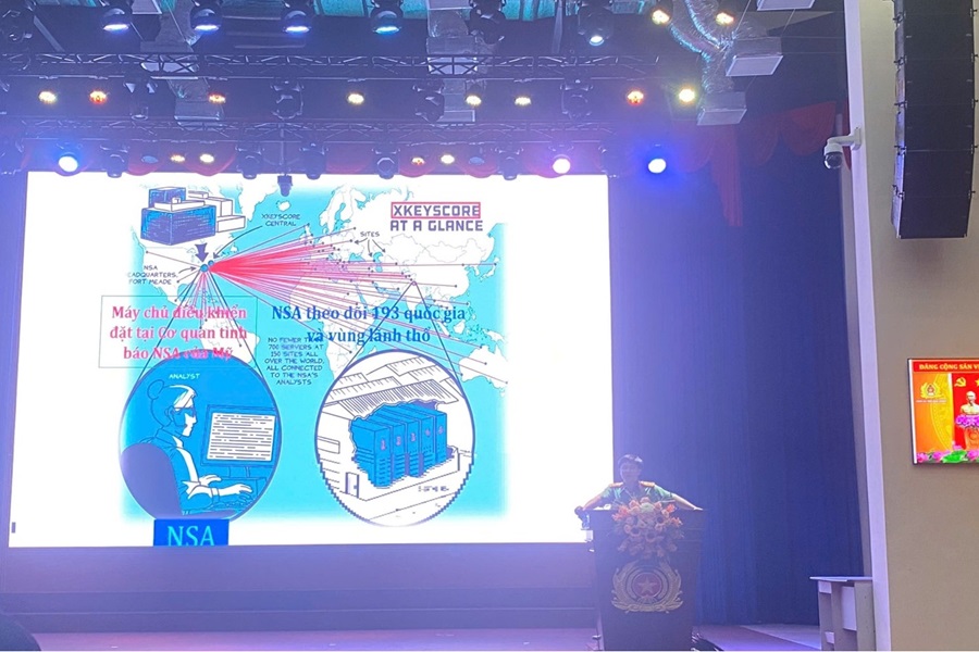 Trường Đại học An ninh nhân dân tham gia báo cáo tập huấn lớp Bồi dưỡng kiến thức an ninh mạng và phòng chống tội phạm công nghệ cao cho Công an tỉnh Bình Dương