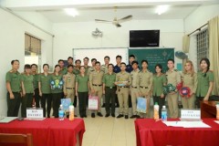 Tổ chức chương trình ngoại khoá thực hành tiếng Việt nhân dịp Tết Trung thu của Việt Nam cho học viên Bộ Nội vụ Vương quốc Cam-pu-chia