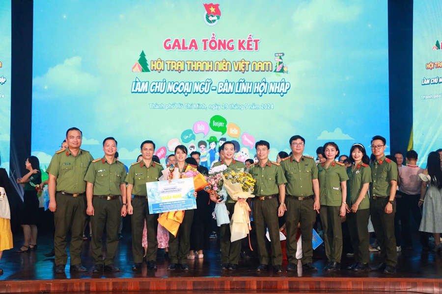 Học viên của Trường Đại học An ninh nhân dân đạt 2 giải Nhì và Ba đồng đội của Cuộc thi Olympic tiếng Anh dành cho cán bộ trẻ lần thứ VI, năm 2024 (OTA 2024)