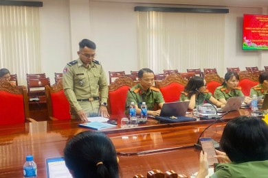 Khoa Ngoại ngữ – Tin học tổ chức Hội nghị cấp Khoa, chủ đề “Nâng cao chất lượng công tác dạy và học môn học tiếng Việt cho học viên thuộc Bộ Nội vụ Vương quốc Campuchia”