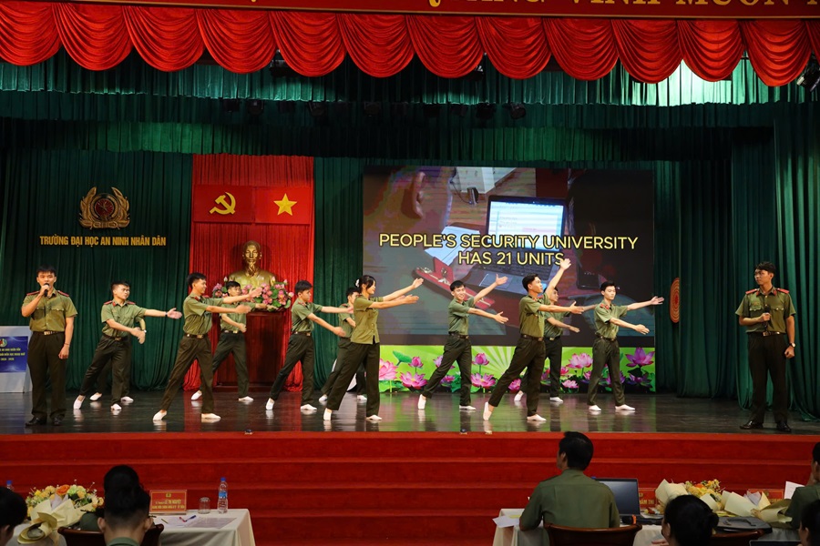 Cuộc thi Sinh viên giỏi môn học Ngoại ngữ Trường Đại học An ninh nhân dân năm học 2024-2025