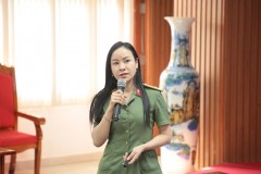 Khoa Ngoại ngữ - Tin học tổ chức Tọa đàm khoa học về thực tế thực hành tiếng Anh cho học viên Trường Đại học An ninh nhân dân