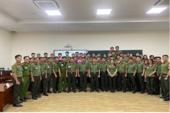 Ngoại khóa tìm hiểu kiến thức môn học Luật Tố tụng hình sự  của học viên Trường Đại học An ninh nhân dân