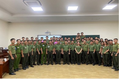 Ngoại khóa tìm hiểu kiến thức môn học Luật Tố tụng hình sự  của học viên Trường Đại học An ninh nhân dân