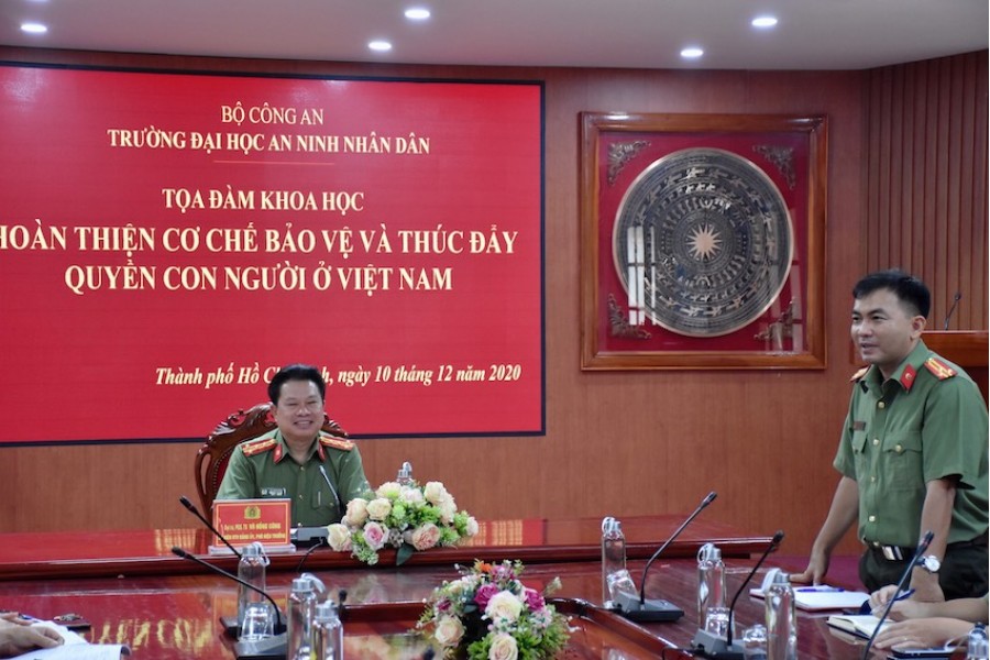 Tọa đàm khoa học “Hoàn thiện cơ chế bảo vệ và thúc đẩy quyền con người ở Việt Nam”