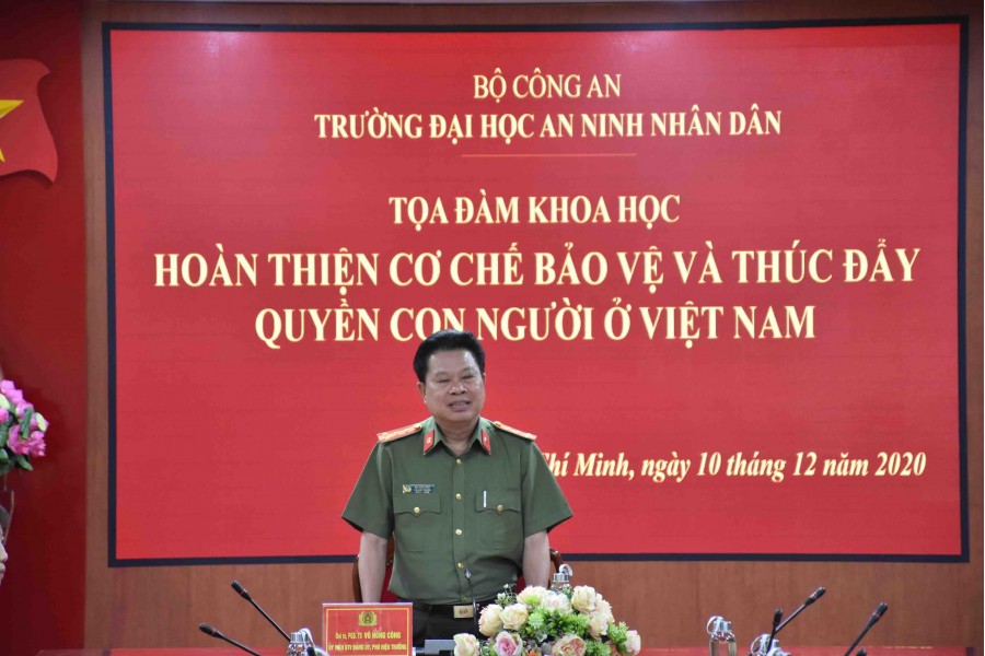 Tọa đàm khoa học “Hoàn thiện cơ chế bảo vệ và thúc đẩy quyền con người ở Việt Nam”