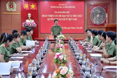 Tọa đàm khoa học “Hoàn thiện cơ chế bảo vệ và thúc đẩy quyền con người ở Việt Nam”