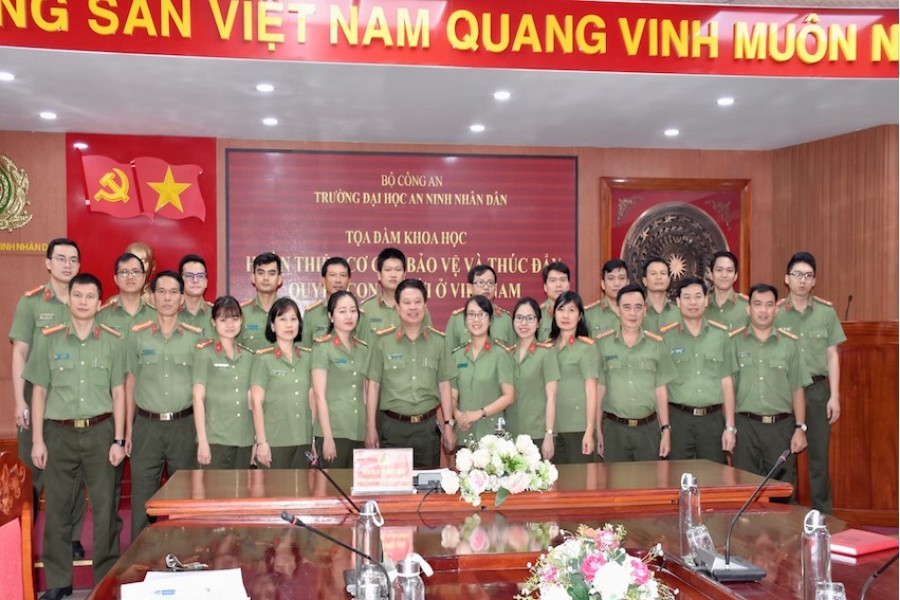 Tọa đàm khoa học “Hoàn thiện cơ chế bảo vệ và thúc đẩy quyền con người ở Việt Nam”