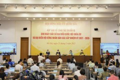 Họp báo về công tác chuẩn bị cho bầu cử ĐBQH khóa XV và đại biểu HĐND các cấp
