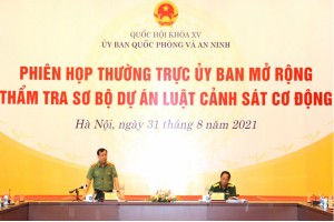 Tạo cơ sở pháp lý đồng bộ để Cảnh sát cơ động đáp ứng nhiệm vụ trong tình hình mới