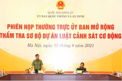 Tạo cơ sở pháp lý đồng bộ để Cảnh sát cơ động đáp ứng nhiệm vụ trong tình hình mới