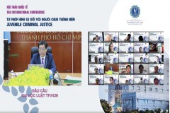 Hội thảo quốc tế trực tuyến:  “Tư pháp hình sự đối với người chưa thành niên - Juvenile Criminal Justice”