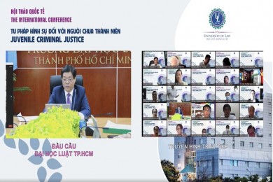 Hội thảo quốc tế trực tuyến:  “Tư pháp hình sự đối với người chưa thành niên - Juvenile Criminal Justice”
