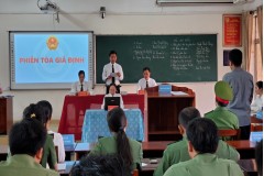 Phiên toà giả định - Buổi học đặc biệt của học viên Trường Đại học An ninh nhân dân