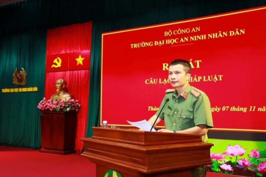 Câu lạc bộ Pháp luật trường Đại học An ninh nhân dân được công bố thành lập và tổ chức phiên họp đầu tiên Câu lạc bộ Pháp luật trường Đại học An ninh nhân dân được công bố thành lập và tổ chức phiên họp đầu tiên