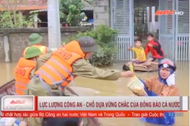 Lực lượng Công an nhân dân – điểm tựa của đồng bào trong khó khăn, hoạn nạn