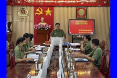 Trường Đại học An ninh nhân dân tổ chức chức nghiệm thu cấp Tiểu ban chuyên đề lý luận cấp Hội đồng do Đại tá, PGS, TS. Đặng Ngọc Toàn, Trưởng khoa Nghiệp vụ cơ bản làm chủ nhiệm