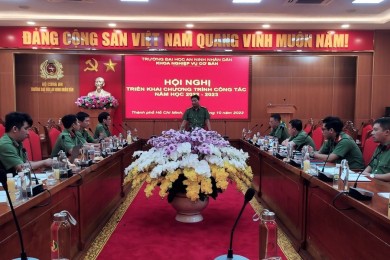 Khoa Nghiệp vụ cơ bản tổ chức Hội nghị triển khai Chương trình công tác năm học 2022 - 2023