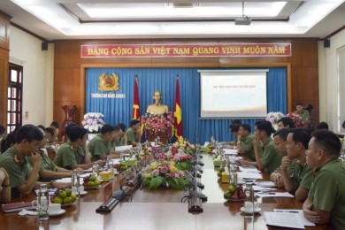 Hội thảo khoa học, chủ đề: “Công tác nghiệp vụ cơ bản của lực lượng Công an cấp xã trong tình hình hiện nay – Những vấn đề lý luận và thực tiễn”