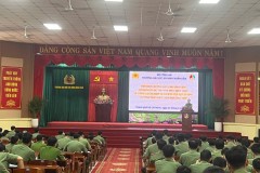 Khoa Nghiệp vụ cơ bản phổ biến, hướng dẫn cho sinh viên nội dung cuộc thi “Tìm hiểu kiến thức về công tác nghiệp vụ cơ bản của lực lượng An ninh nhân dân” năm học 2024 - 2025