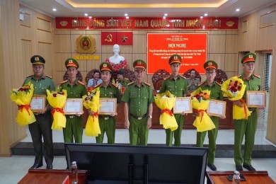 Tổng kết đợt điều động cán bộ đang công tác tại các đơn vị trực thuộc Bộ về công tác tại Công an xã biên giới trên địa bàn tỉnh Tây Ninh