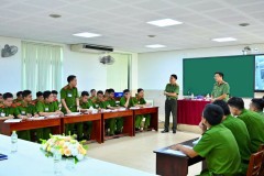 Trường Đại học An ninh nhân dân tổ chức giảng dạy theo phương pháp đồng giảng giữa giảng viên và cán bộ thực tiễn