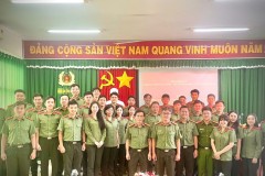 Trường Đại học An ninh nhân dân tổ chức Lễ tổng kết thực tập tốt nghiệp Khóa VB2-D3 tại Công an tỉnh Tây Ninh