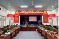 Khoa Nghiệp vụ cơ bản tham dự toạ đàm tại Công an xã Tân Đông, tỉnh Tây Ninh