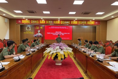 Khoa Quản lý nhà nước về an ninh, trật tự tổ chức Hội nghị triển khai Chương trình công tác năm học 2021 -2022