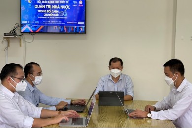 Khoa Quản lý nhà nước về an ninh, trật tự tham dự Hội thảo quốc tế "Quản trị nhà nước trong bối cảnh chuyển đổi số" - Governance in digital transformation