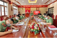 Khoa Quản lý nhà nước về an ninh, trật tự tổ chức Hội nghị sơ kết công tác học kỳ I năm học 2021 – 2022
