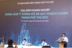 Thành phố Thủ Đức tổ chức tọa đàm đóng góp ý tưởng triển khai nhiệm vụ quy hoạch Thành phố Thủ Đức